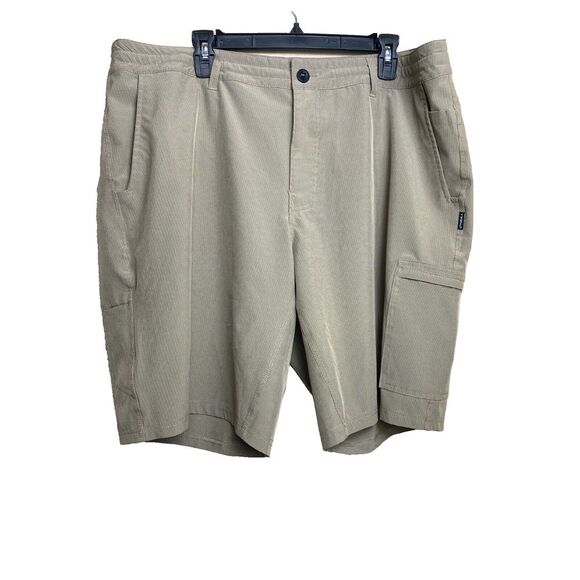 ONeil Board Shorts  Beige Swimsuit Unlined Drawstring Outdoor Beach Size 40 - Picture 1 of 16